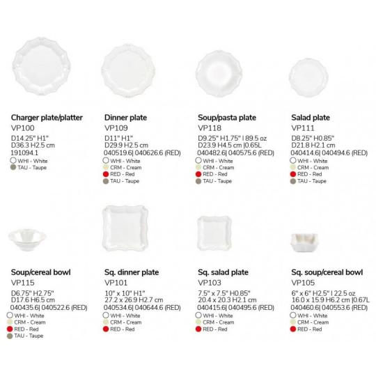 casalfina vintage bezova elegantna slavnostna mediteranska country klasicka elegantna jedalenska sada svadobny dar stolovanie kuchyna keramicka porcelanova hlboky tanier polievkova tanier plochy tanier balaton.jpg